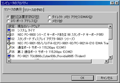FreeBSD(98) ハードウエア忘備録