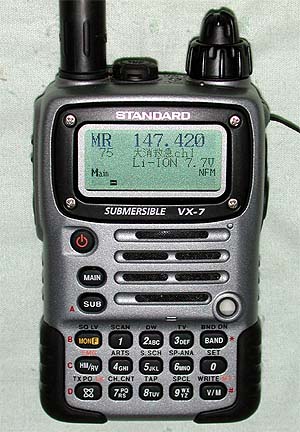 とびきりのおしゃれを スタンダード　VX-7 アマチュア無線